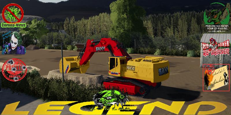 FS19 - Sany SY935C Big Excavator V1.5