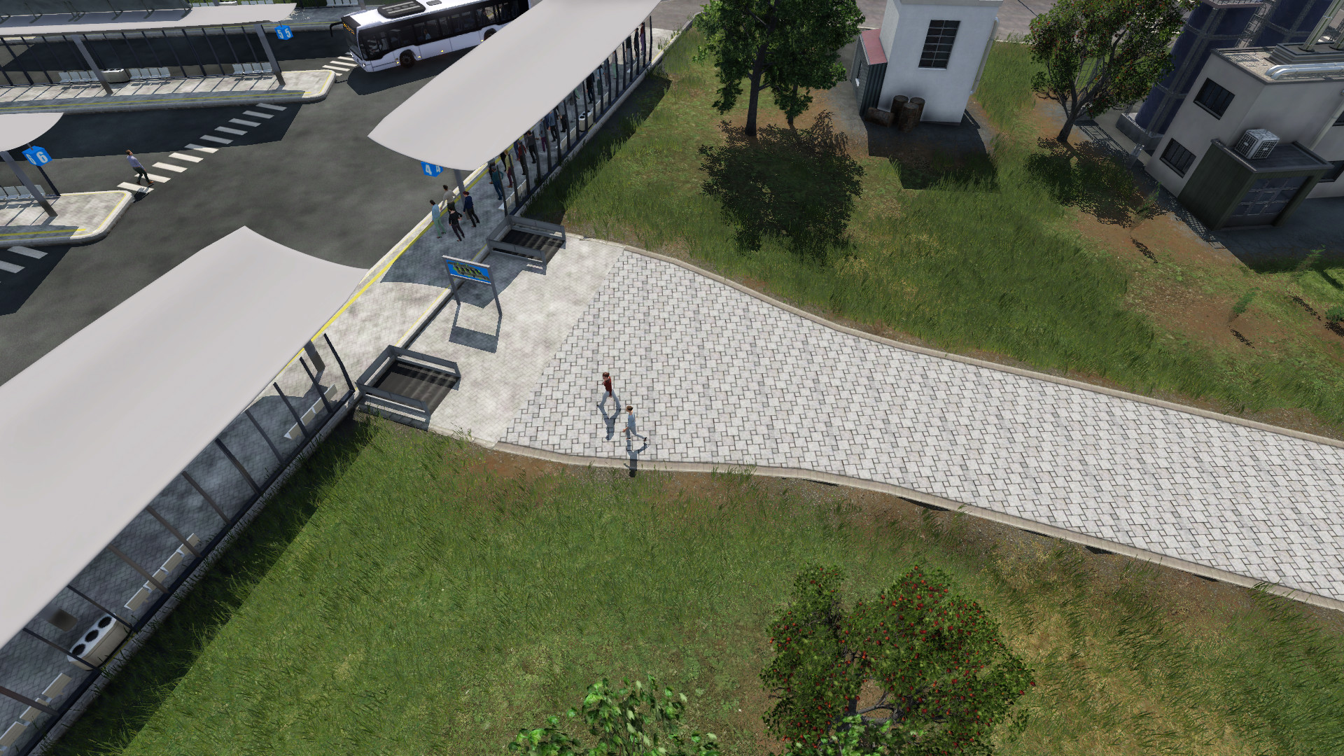 Transport Fever 2 - Busbahnhof