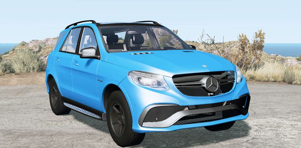 BeamNG - Mercedes-AMG GLE 63 S (W166) 2015 Car Mod