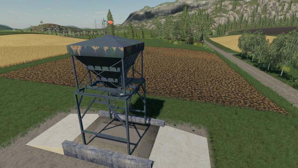 FS19 - Placeable Forage Silo V1