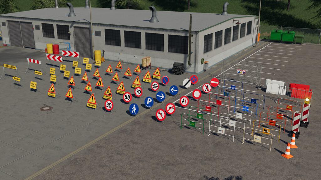 FS19 - Traffic Signs V1