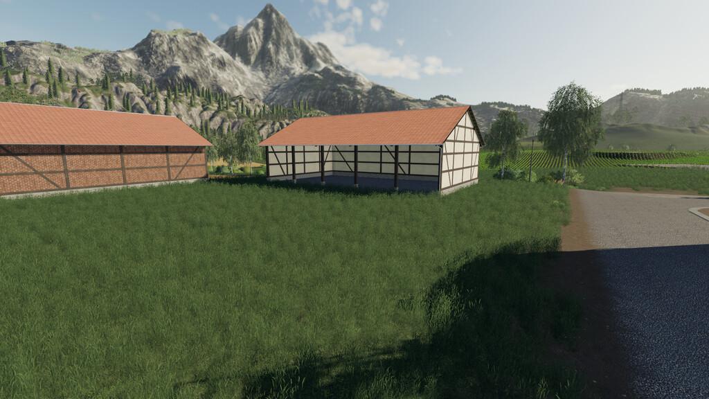 FS19 - Half-Timbered Building Pack V1.0