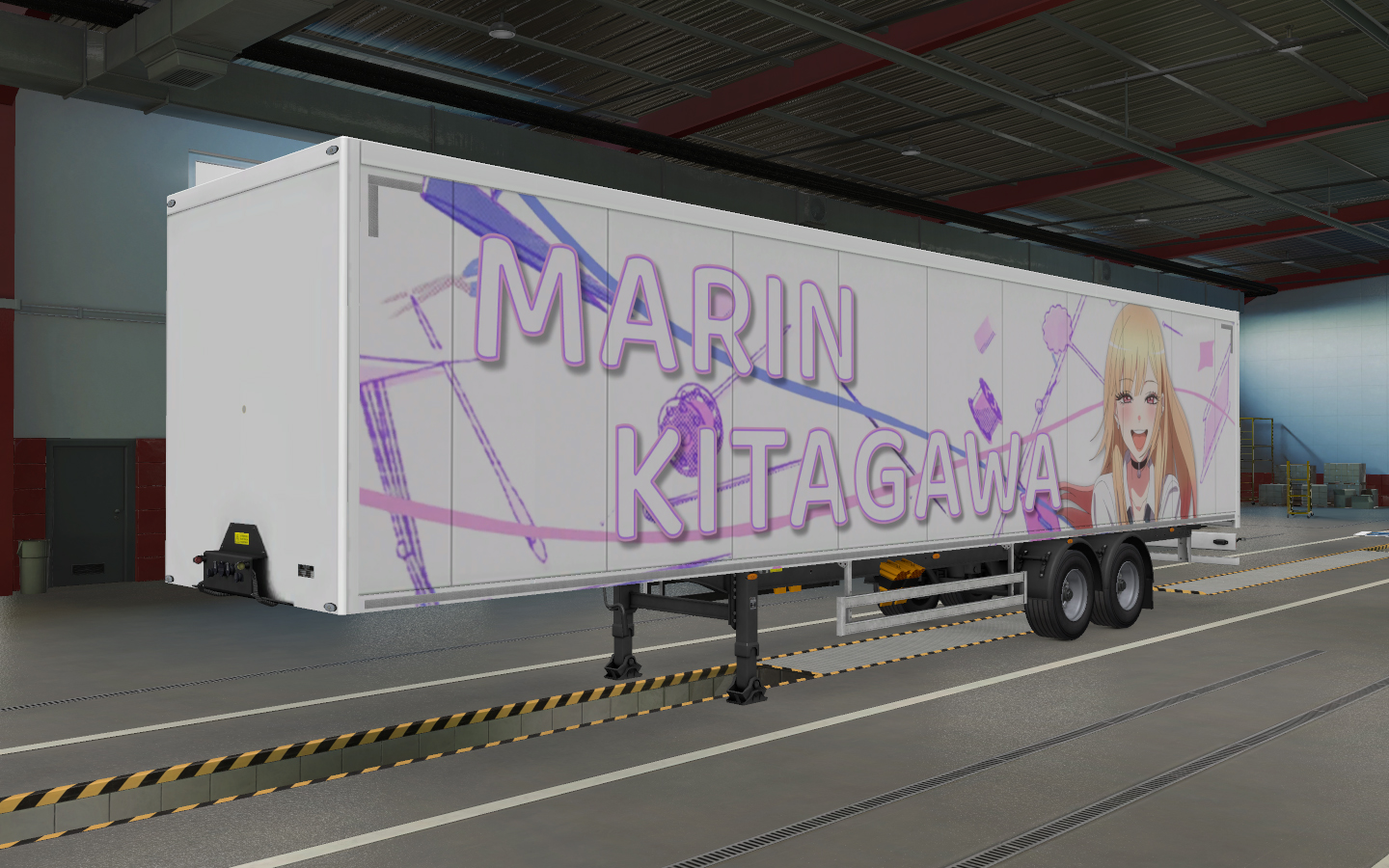 ETS2 - Marin Kitagawa Skin Trailer (1.43.x) | Euro Truck Simulator 2 |  Mods.club