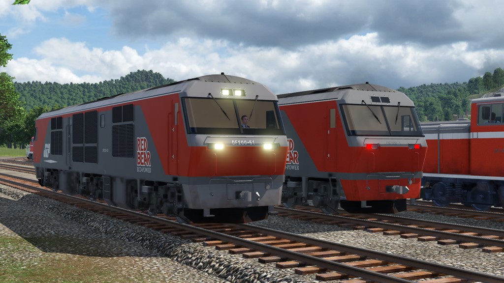 Transport Fever 2 - JRF DF200 Diesel Locomotive