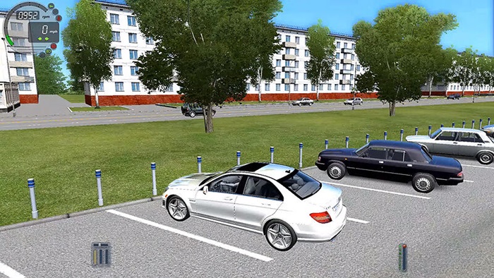 City Car Driving 1.5.9 – Mercedes C63 AMG W204