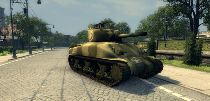 Mafia 2 – Sherman M4A1 Tank