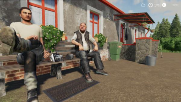 FS19 - Sidorych with Kostya at A Halt V1.0