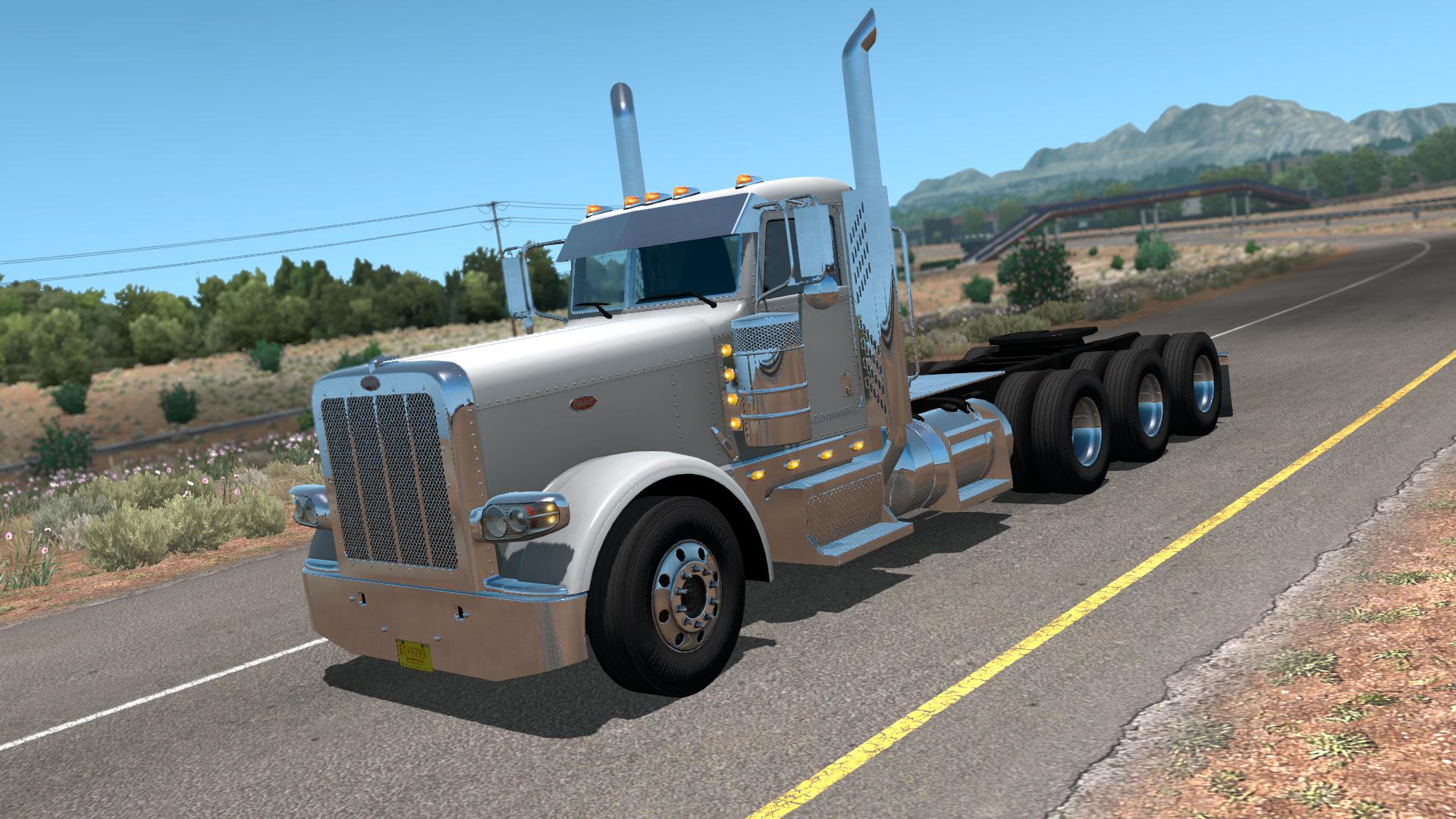 ATS - Peterbilt 389 8x6 Chassis Mod V1.1.2 (1.37.x)