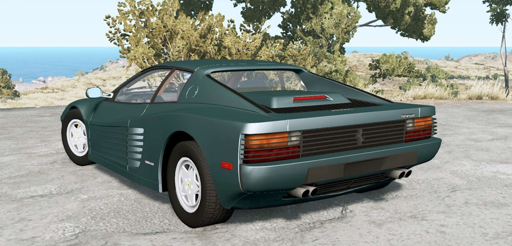 Beamng drive mods ferrari