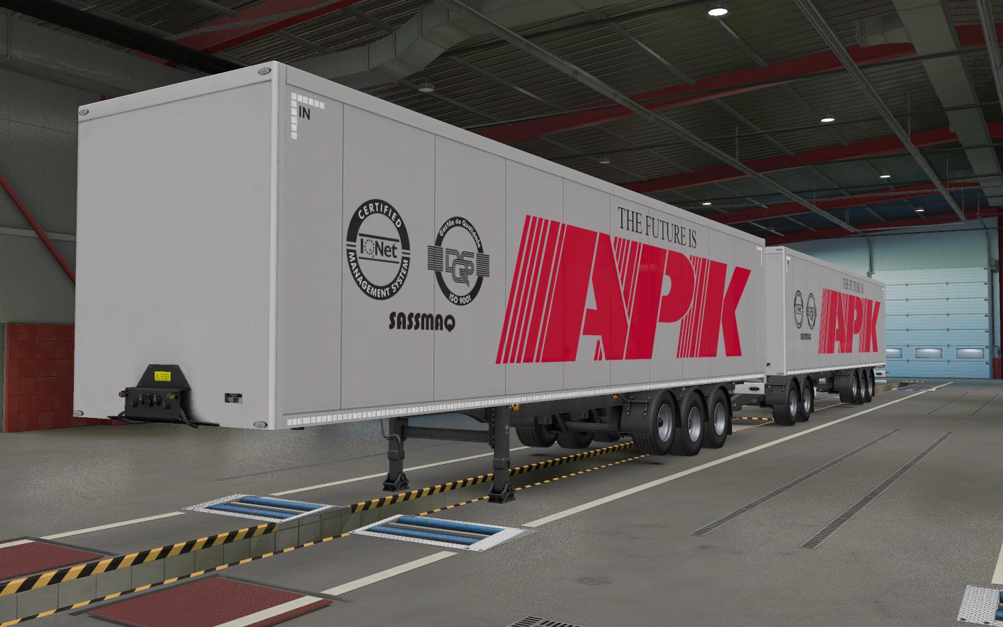 ETS2 - APK Transportes Skins V1.0 (1.38.x)