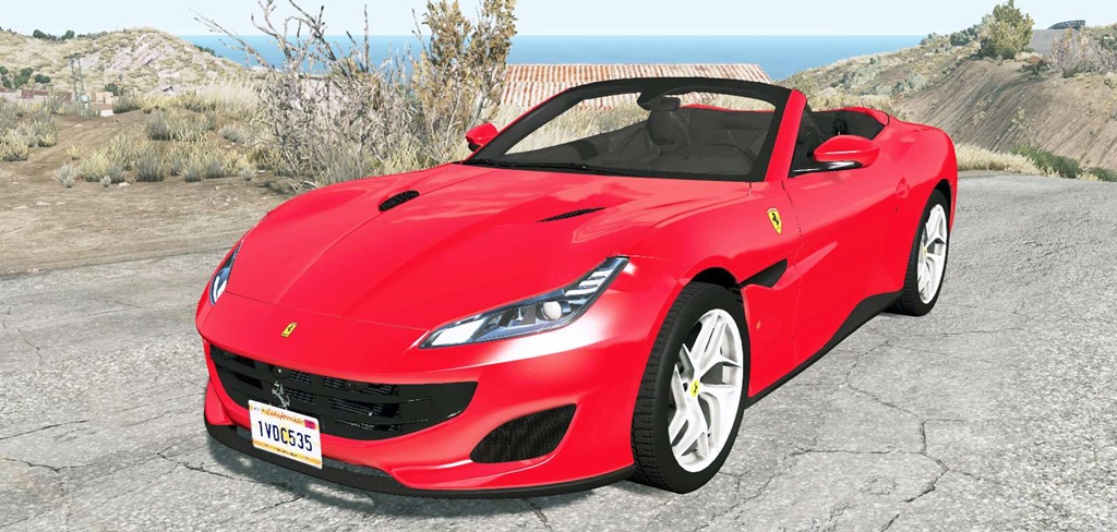 BeamNG - Ferrari Portofino 2018 Car Mod
