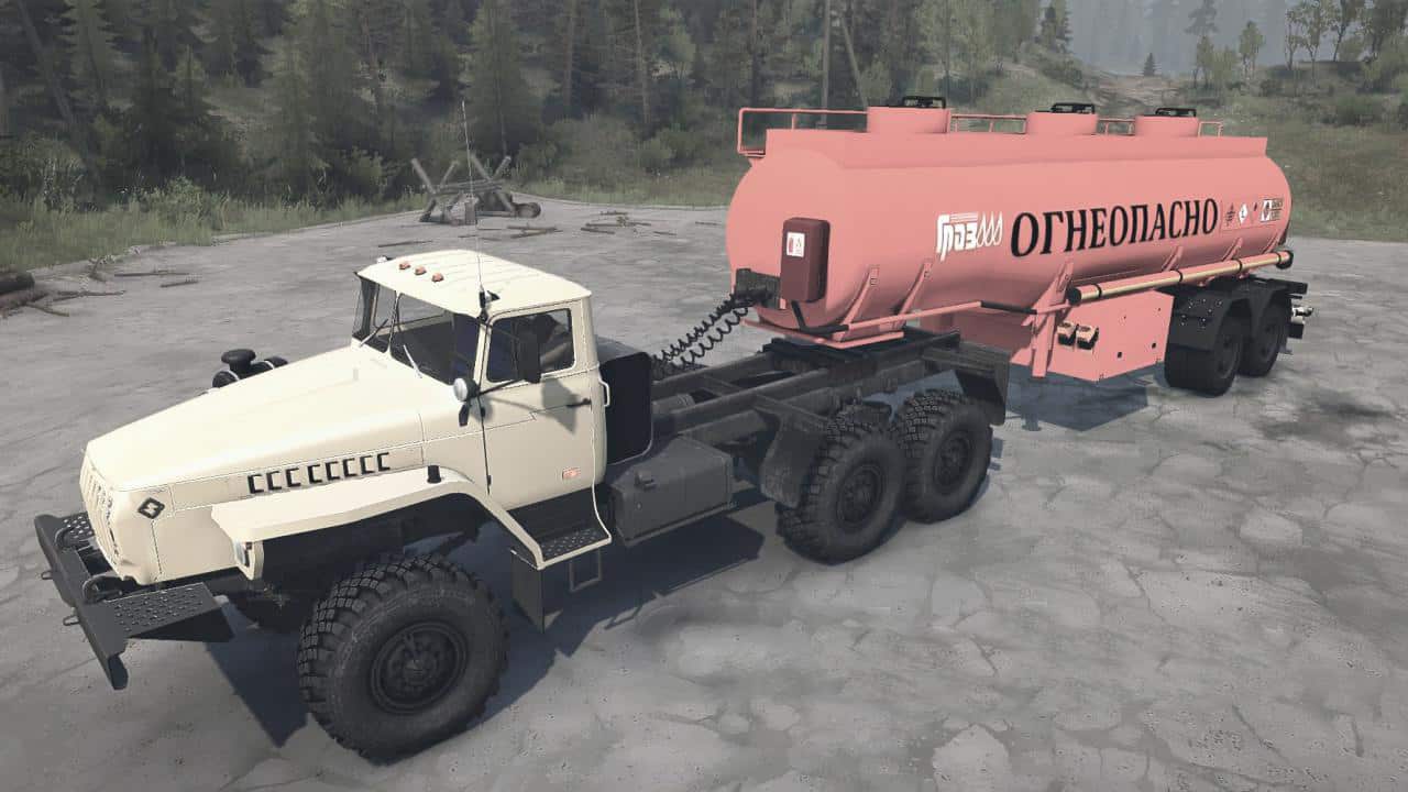Spintires:Mudrunner - Ural-4320 Truck V11.07.20