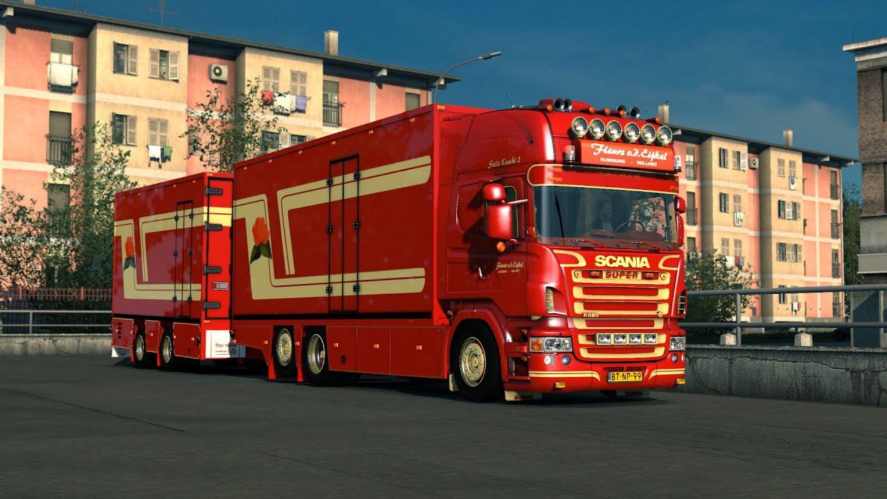 ETS2 - Scania V8 Crackle Version V11 (1.38.x)