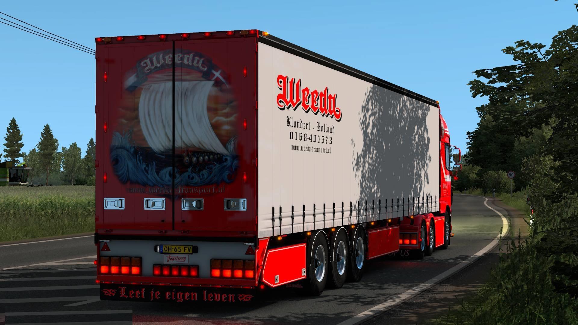 ETS2 - Weeda Transport Trailer (1.39.x)