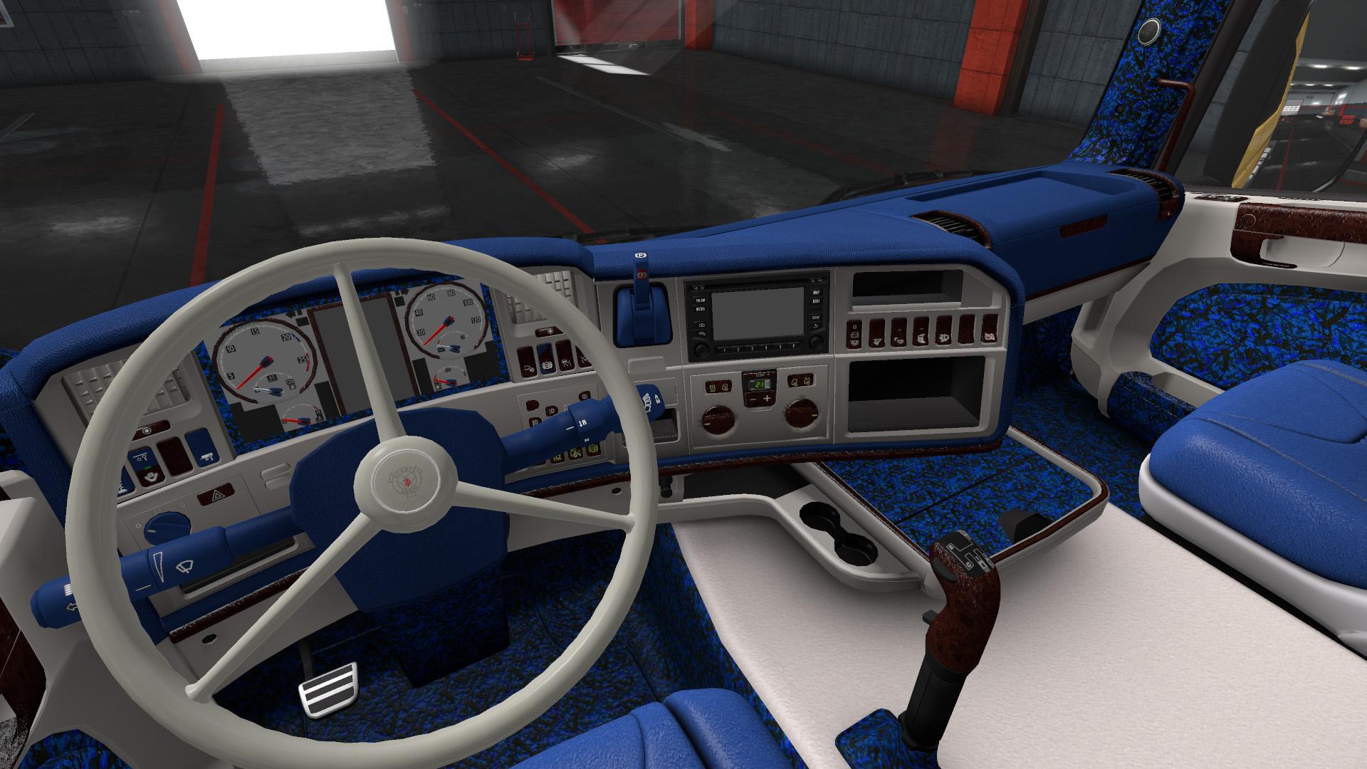 ETS2 - Custom Danish Interior for Scania RJL V1.0 (1.35.X)