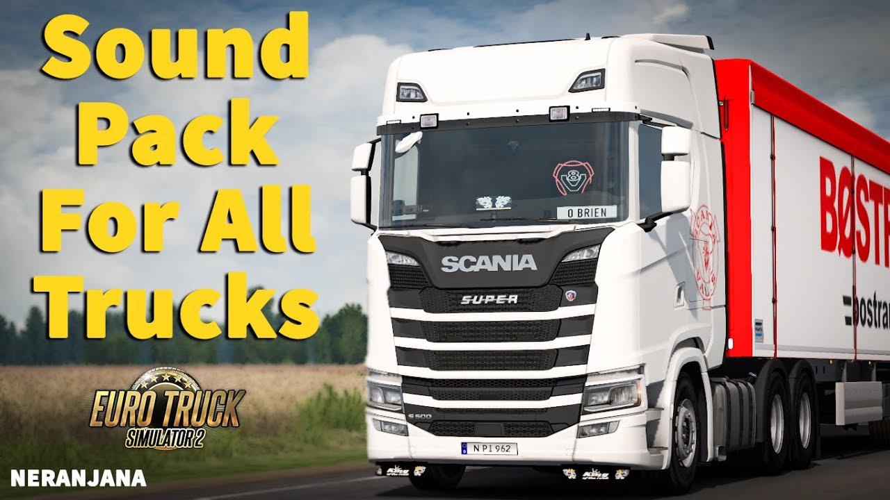 ETS2 - SCS Truck Sounds Reworked Megapack V4.0 (1.39.x)