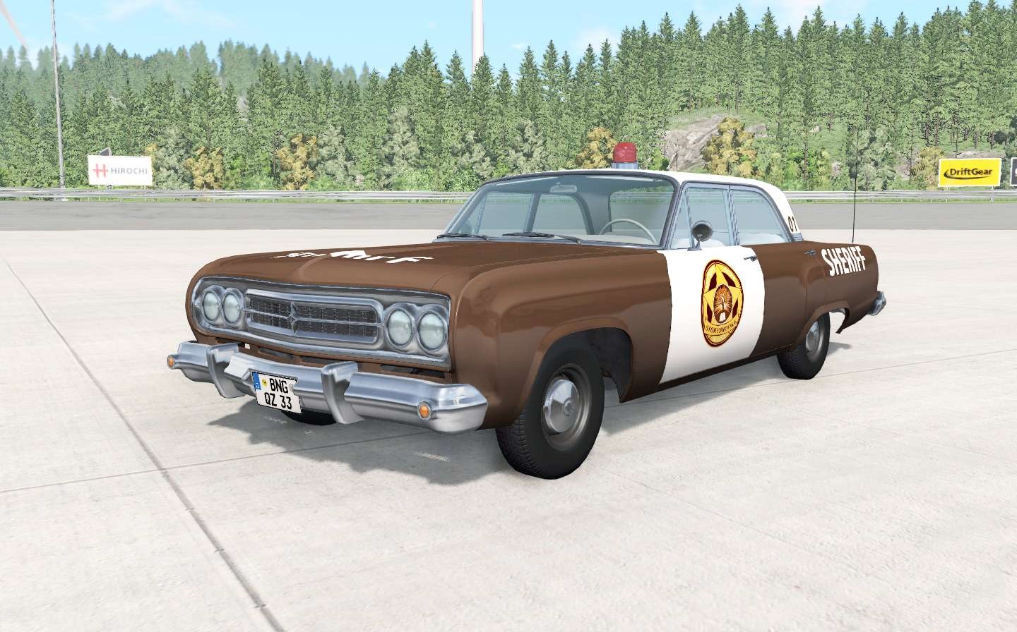 BeamNG - Gavril Bluebuck Storybrooke Sheriffs Department Car Mod