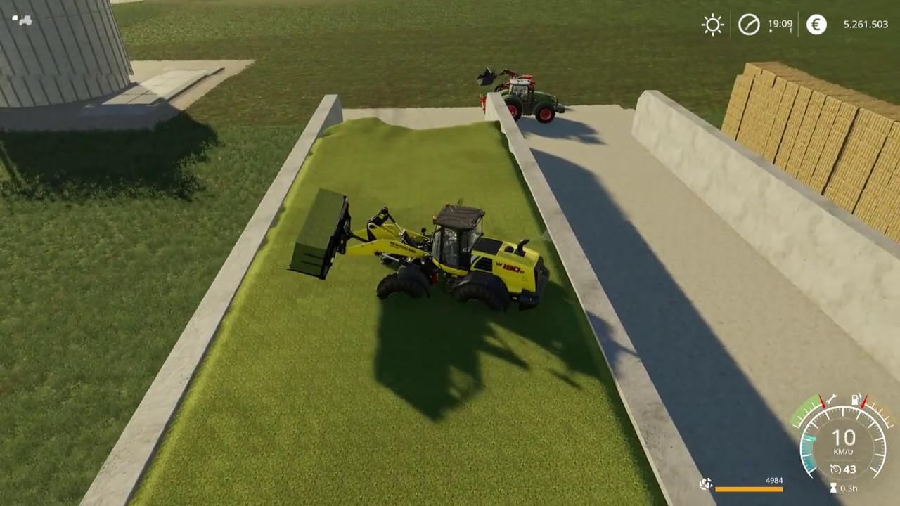 FS19 - Freely Rotatable Small Bunker V1.0