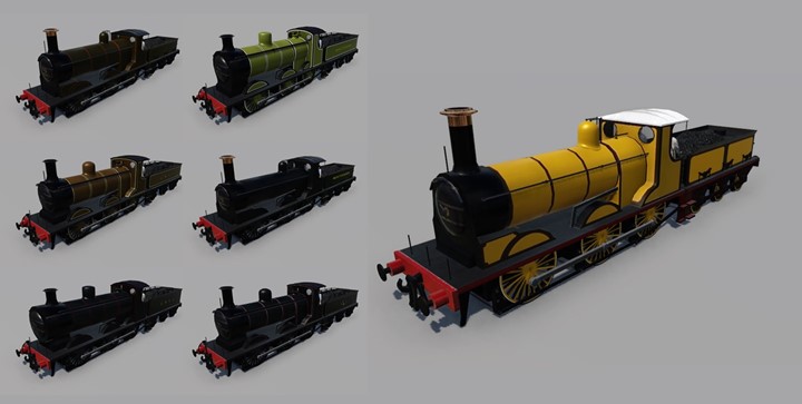 Transport Fever 2 - LB&SCR C, C1, C2, C2X, C3