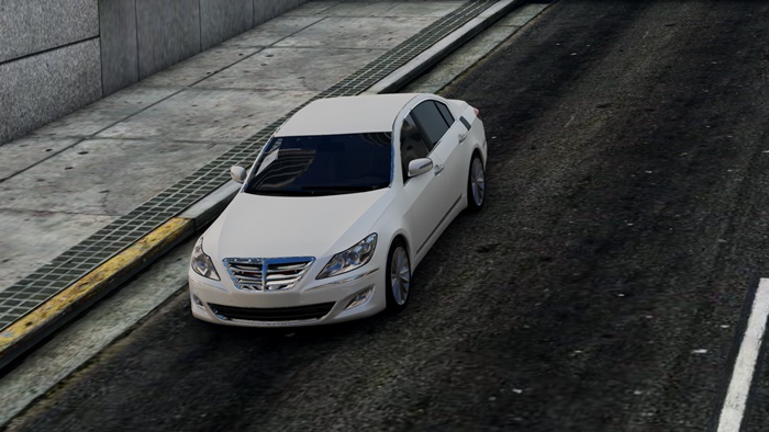BeamNG – Hyundai Genesis Sedan 2008-2013 Car Mod