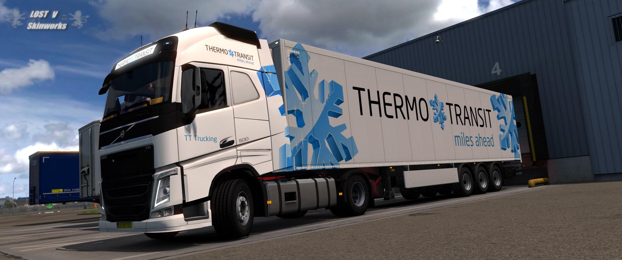 Ets2 Volvo Fh Thermo Trans Combo Skin V1 0 1 36 X Euro Truck