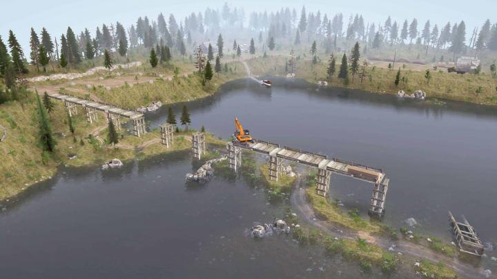 Spintires:Mudrunner - Boothbay Harbor Map