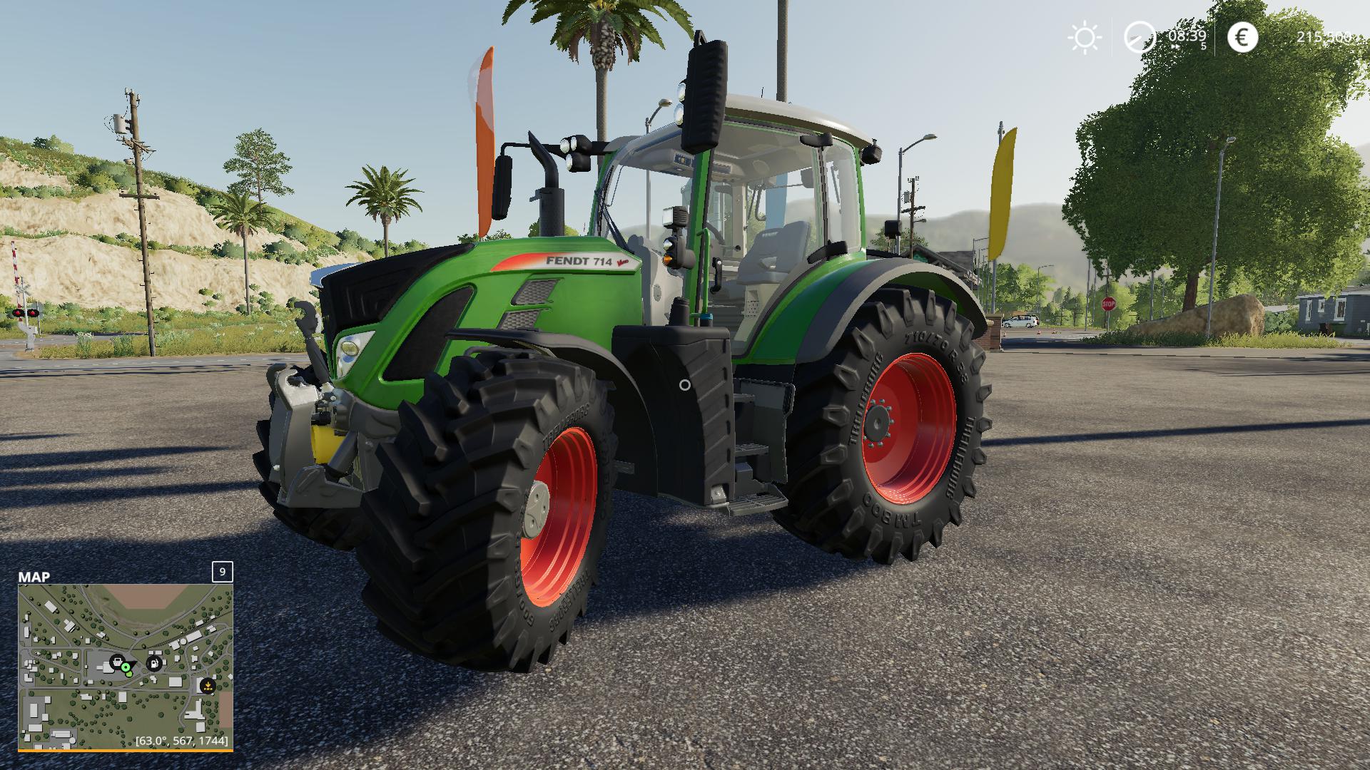 FS19 - Fendt Vario 700 S5 Tractor V1.0