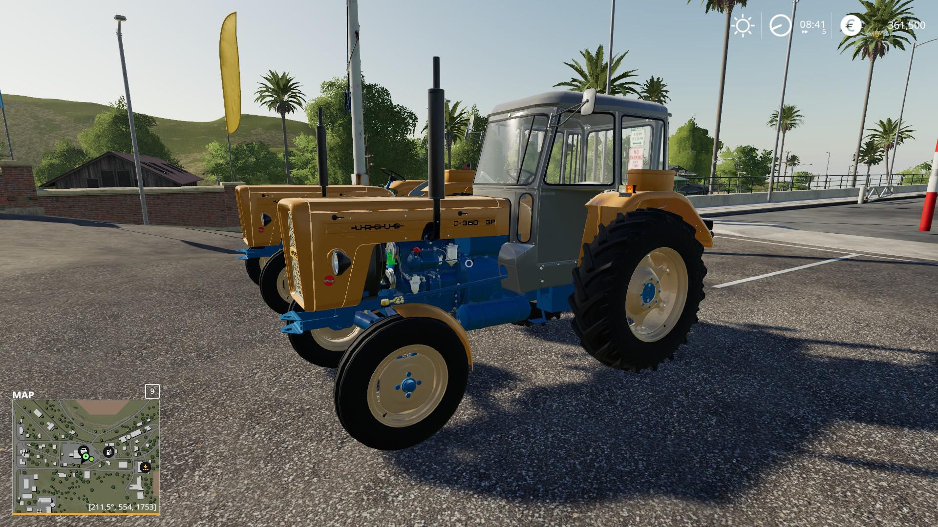 Fs19 Ursus C360 3p Tractor V10 Farming Simulator 19 Modsclub 4920