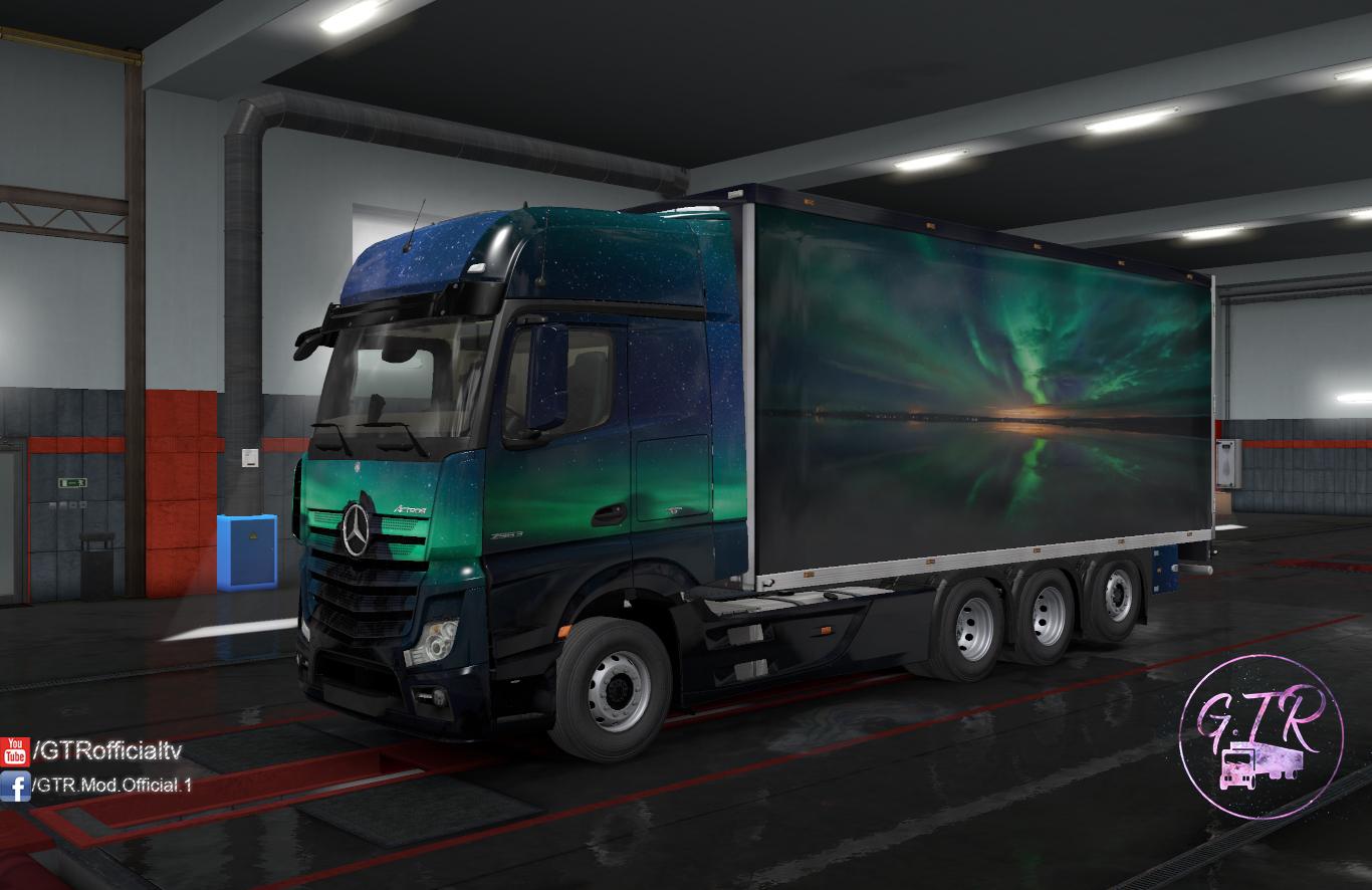 ETS2 - Night Sky Skin Pack (1.35.X)