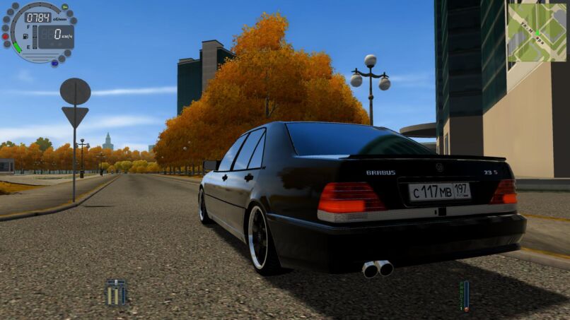 City Car Driving 1.5.9 - Mercedes-Benz S600 W140 Brabus ...