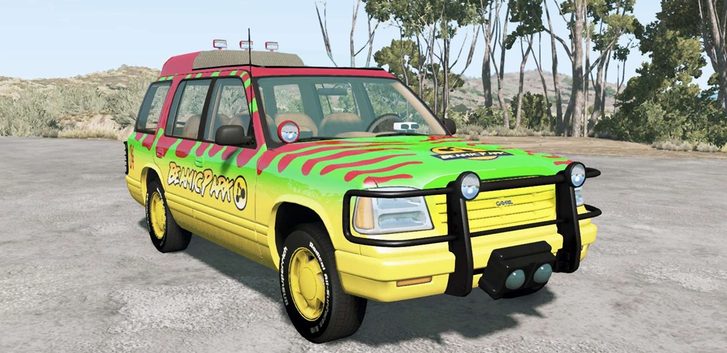 BeamNG - Gavril Roamer Tour Car Beamic Park V4.0.1