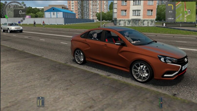 City Car Driving 1.5.9 – Lada Vesta Sport 1.8