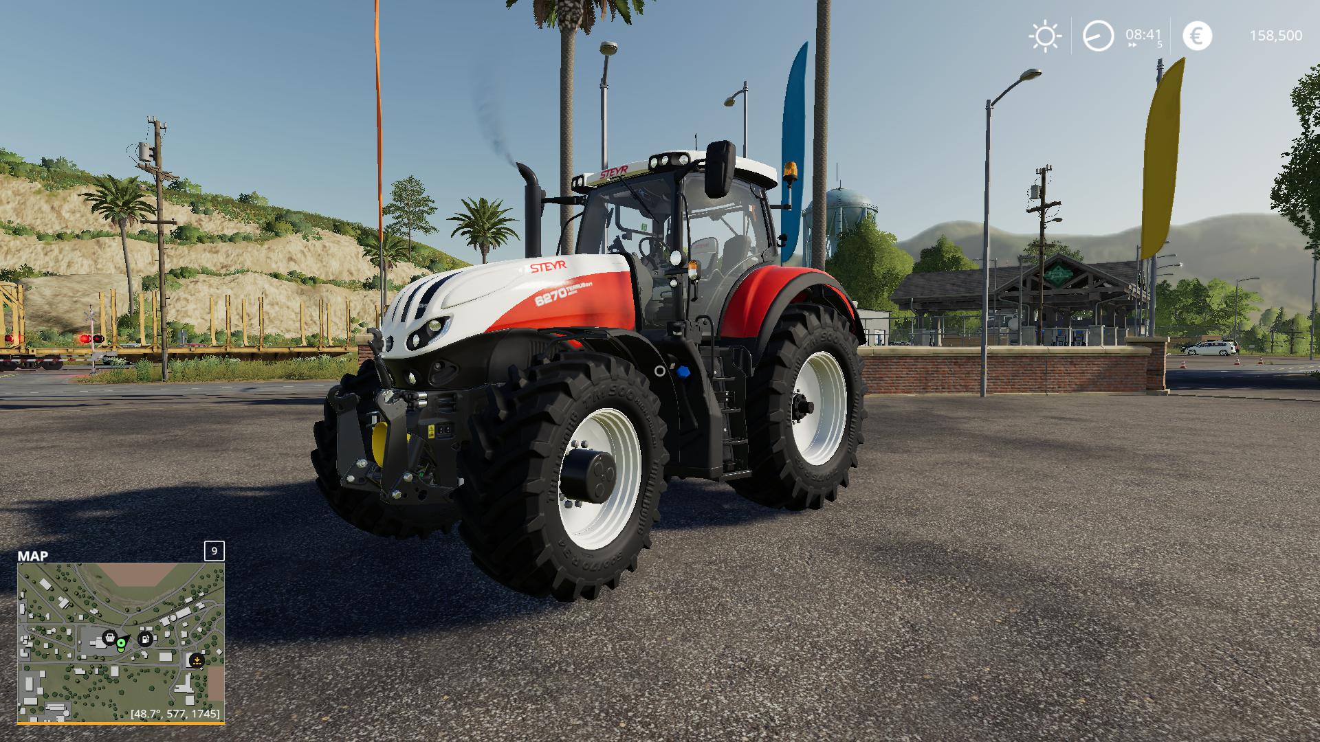 FS19 - Steyr Terrus CVT with Adapted Sound V1.0