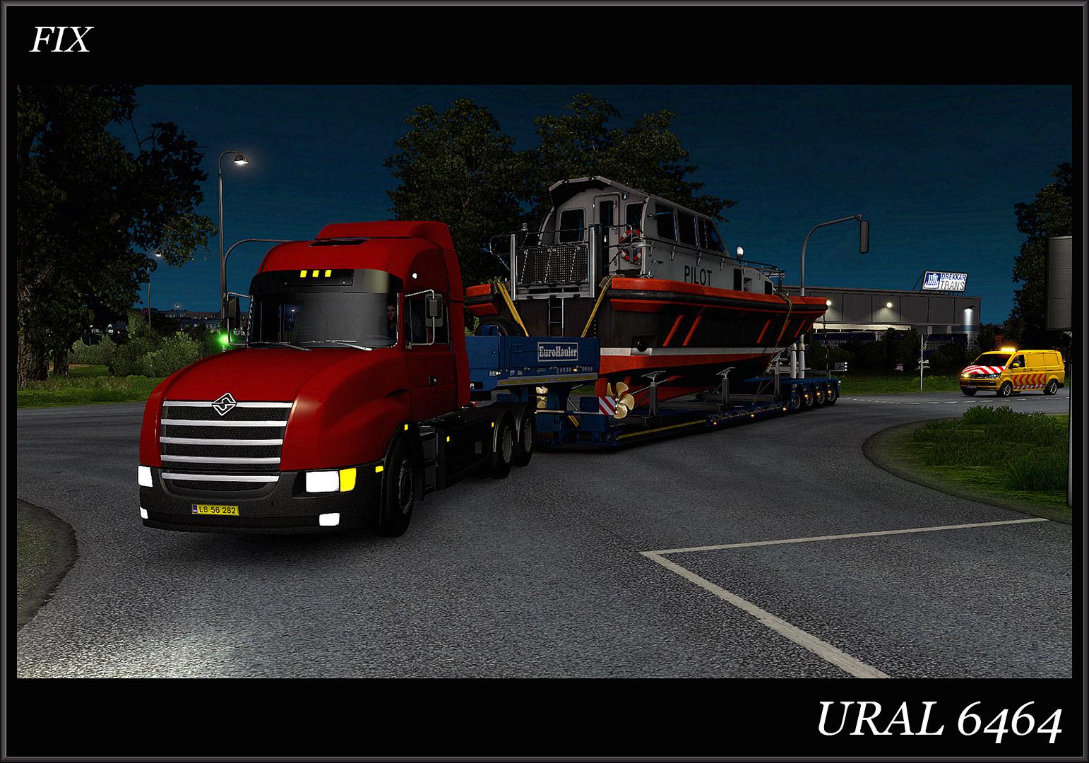 ETS2 - Ural 6464 Fix Mod V1.0 (1.38.x)