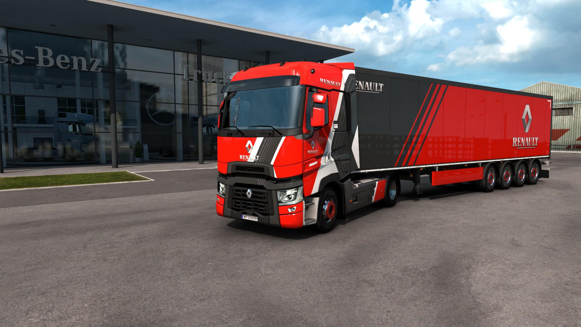 ETS2 - Renault T Combo Skin V1.0 (1.39.x)