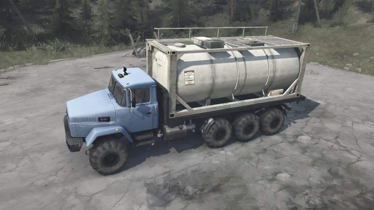 Spintires:Mudrunner - KrAZ-7140H6 Truck V09.09.19