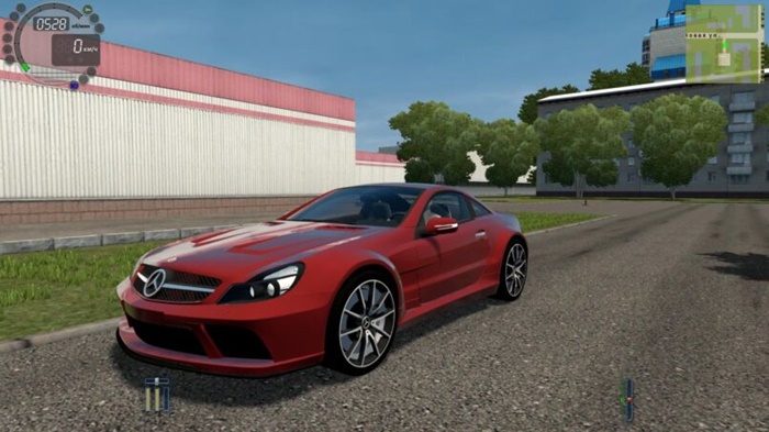 City Car Driving 1.5.9 – Mercedes-Benz SL65 AMG V12 BiTurbo