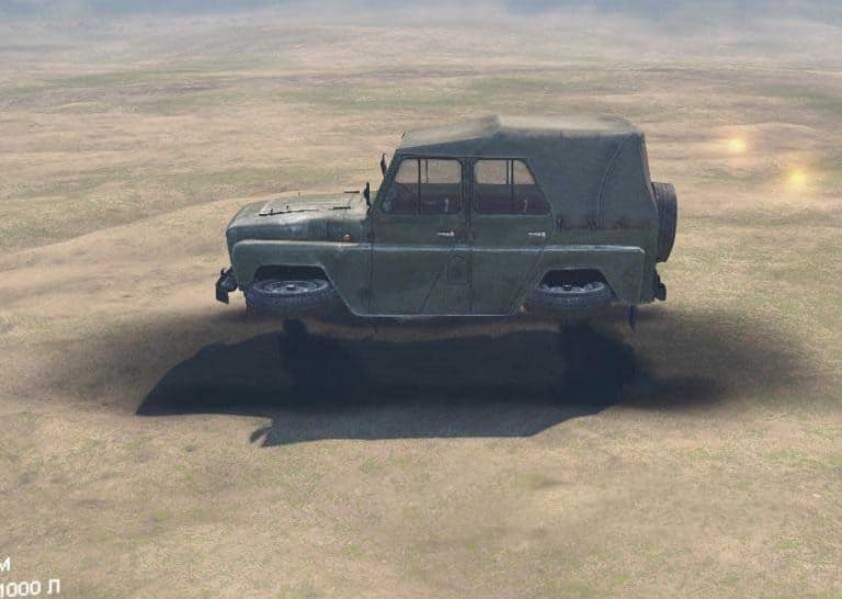 Spintires - Series: "Flying Cars" Mod