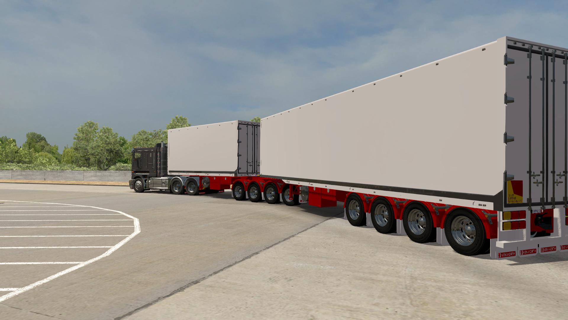 ATS - VNzxt Custom Mods Quad FTEs V1.0 (1.36.x)