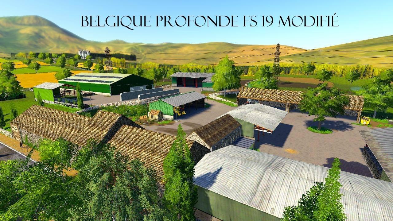 FS19 - Belgique Profonde Agrandi Map V2.0