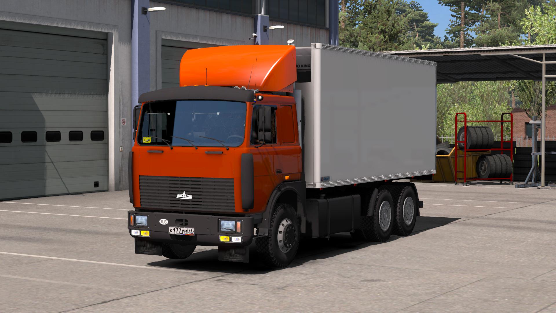 ETS2 - Maz 54323-08 BDF (1.35.X)