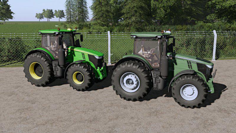 FS19 - John Deere 7R Multicolor V1.0