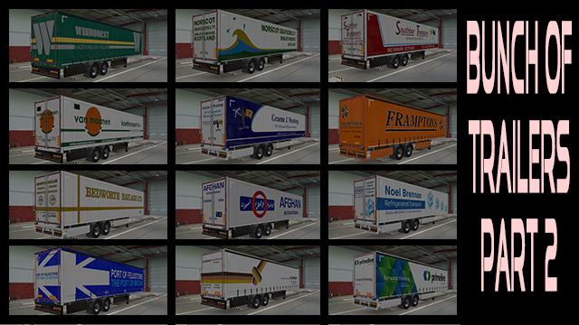 ETS2 - Bunch of Trailers V2.0 (1.37.x)