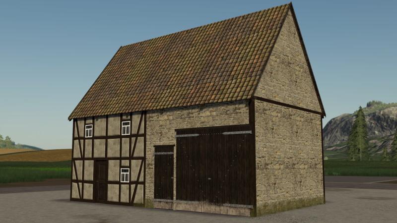 FS19 - Small Half-Timbered Farmhouse V1.0