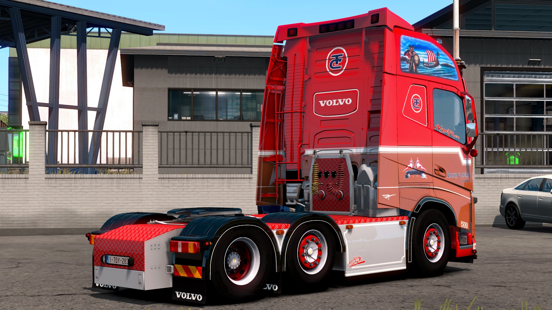 ETS2 Ronny Ceusters Volvo FH540 Openable Window (1.37.x) Euro Truck