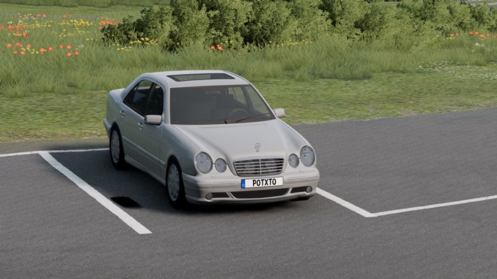BeamNG – Mercedes-Benz E-Class W210 Restyling Car Mod