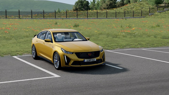 BeamNG – Cadillac CT5 Custom Car Mod