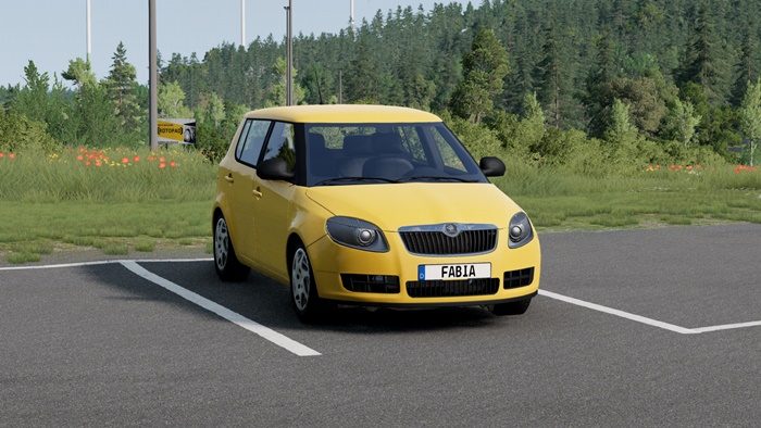 BeamNG - Skoda Fabia II (2006-2009) Car Mod