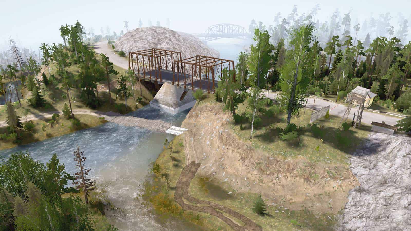 Spintires:Mudrunner - For Subscribers Map V1.2