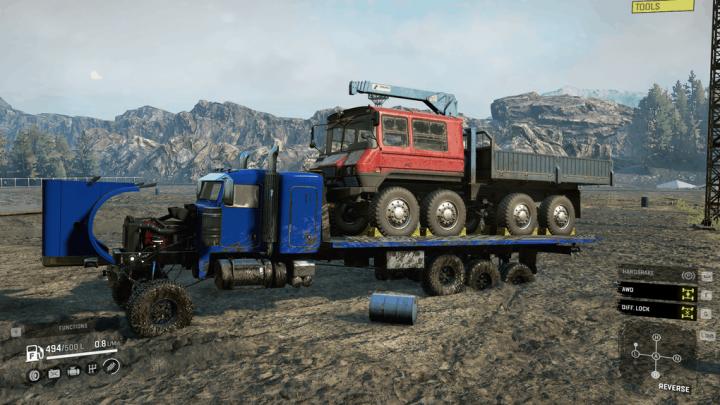 SnowRunner – iX 3880 Heavy Wrecker V1.0